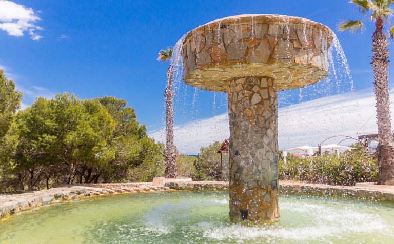 Parque del Molino del Agua in Torrevieja, an der Costa Blanca