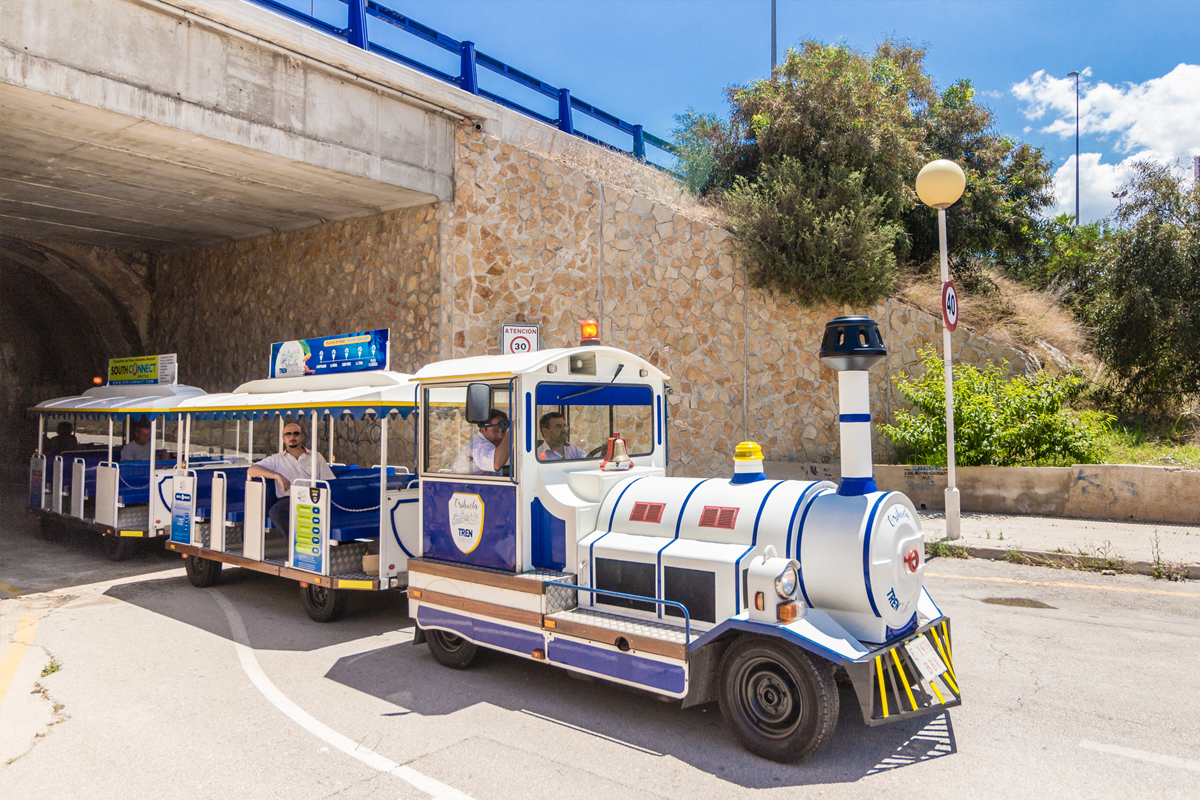 Orihuela Costa tourist train from Playa Flamenca to Campoamor