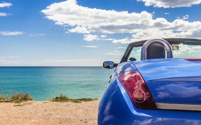 Driving in Spain on the Orihuela Costa