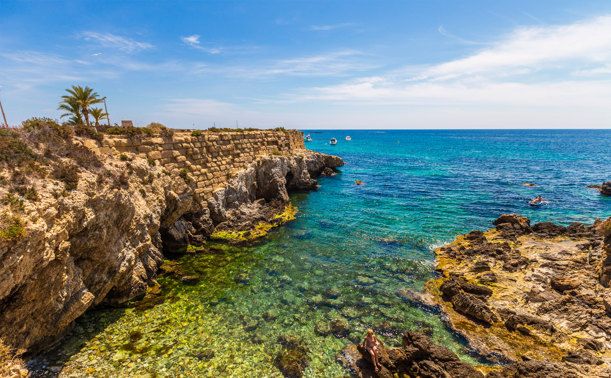 Isla de Tabarca, direct boat trips from Torrevieja