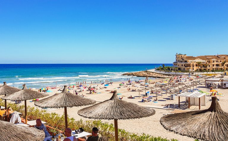 Costa Blanca summer travel in Spain