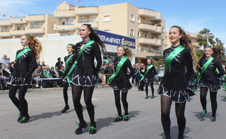St Patricks Day in Cabo Roig, Orihuela Costa