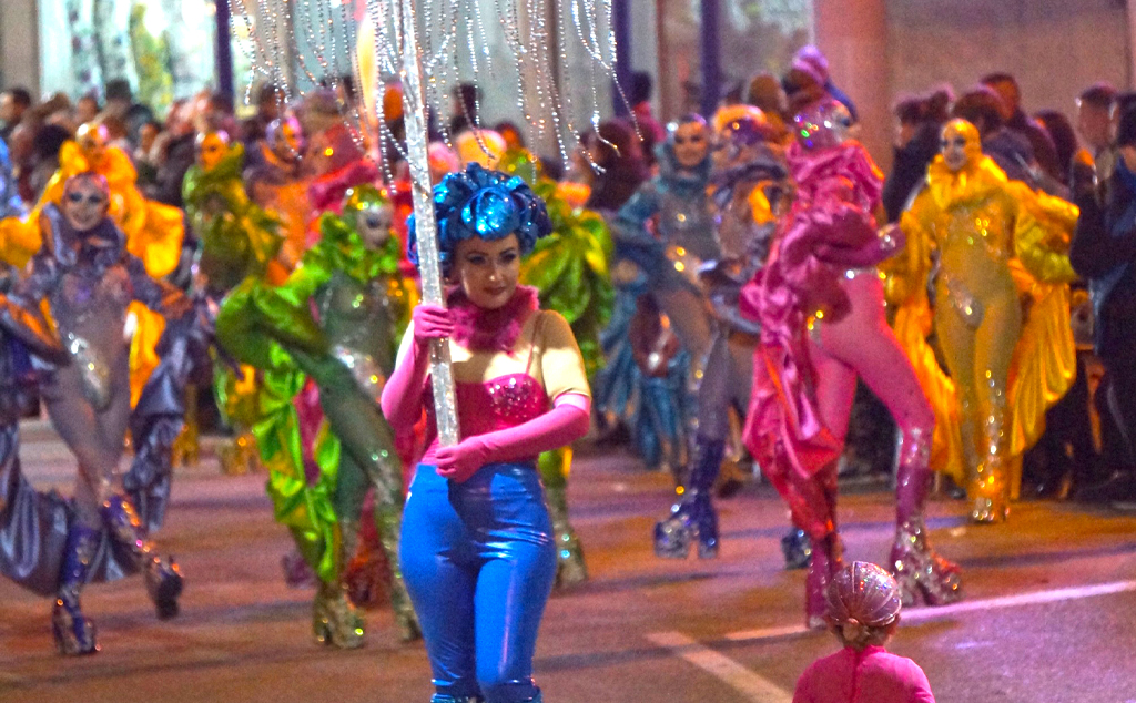 Torrevieja Carnival 2023 and grand parade, Costa Blanca, Spain