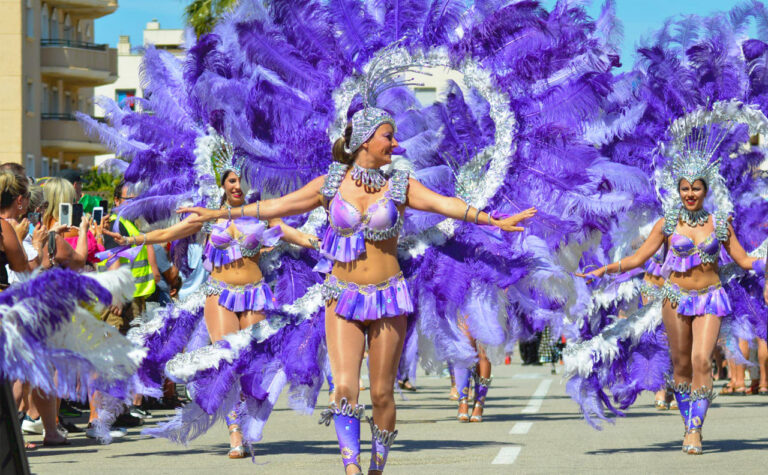 St Patrick's Day Parade in Cabo Roig, Orihuela Costa