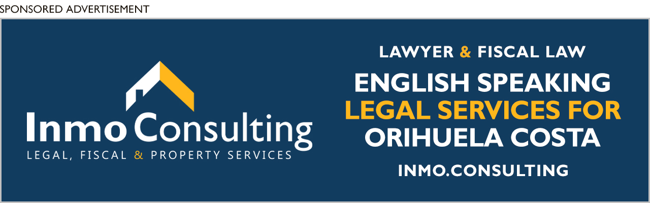 Sponsored advertisement, Inmo Consulting Legal and Fiscal, La Zenia