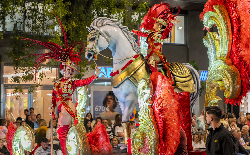 The Burial of the Sardine Festival Parade in Murcia