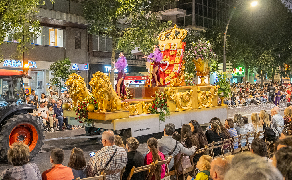 The Burial of the Sardine Festival Parade in Murcia